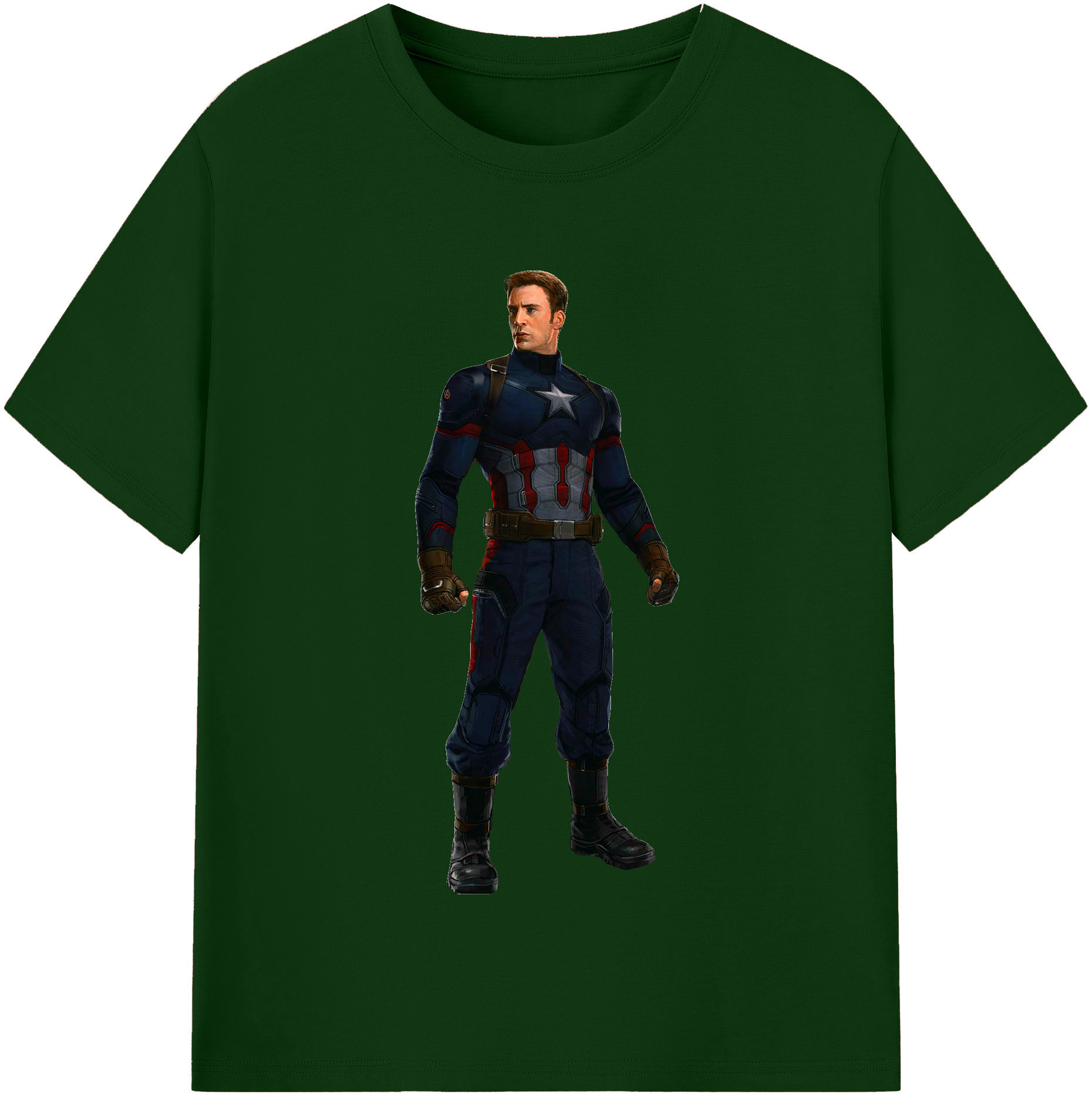 （画像用） アベンジャーズ The Avengers 綿100％半袖Tシャツ（フロントプリント）